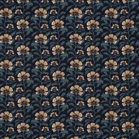 100% Viscose - Retro Floral