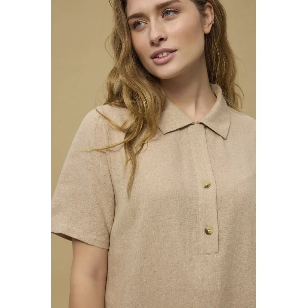 Asti Shirt - Mid Sand