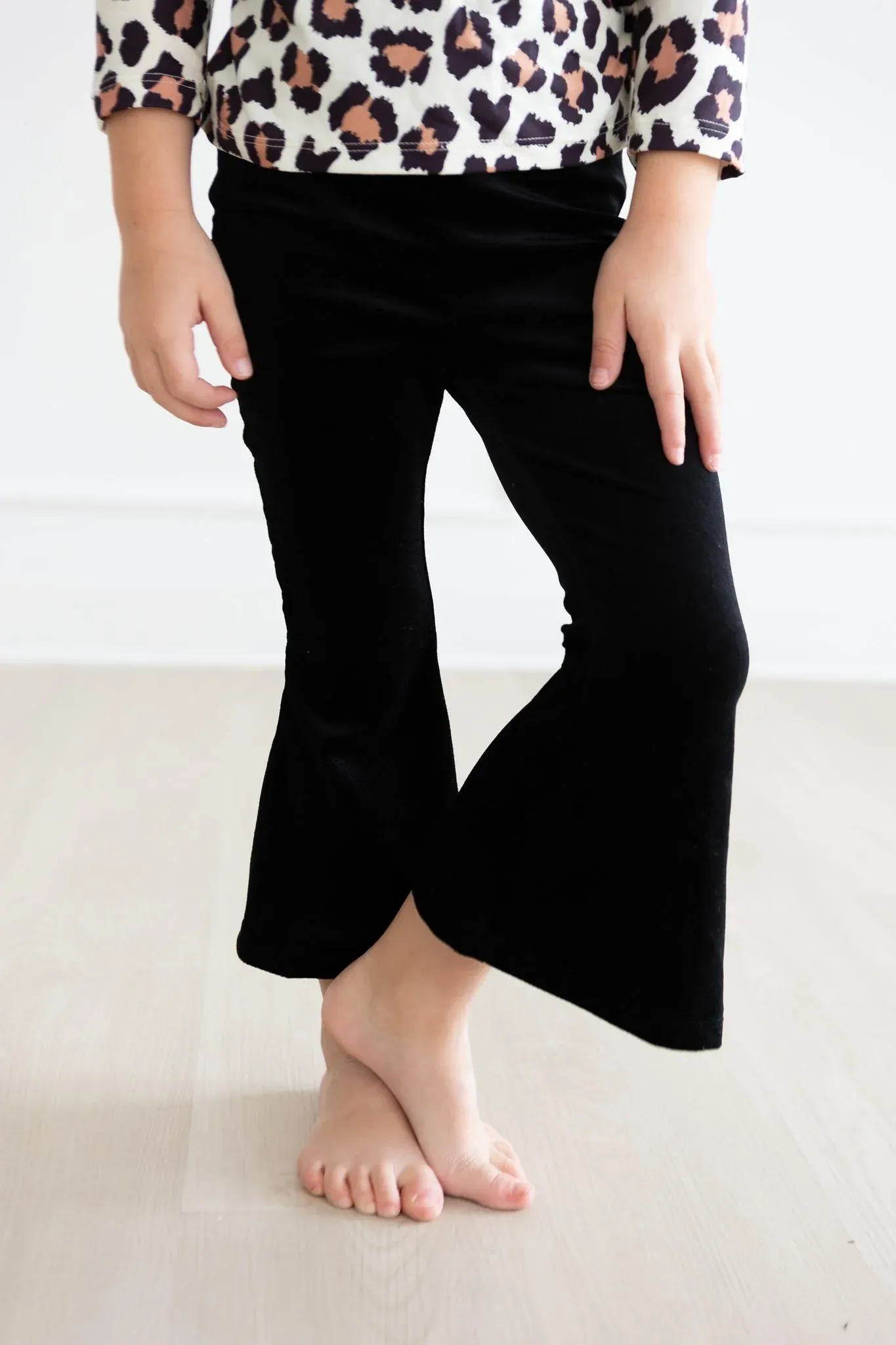 Black Velvet Bells / Bellbottom Pants