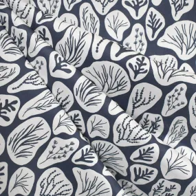 By the Sea Ocean Botanicals Organic Cotton Double Gauze Navy