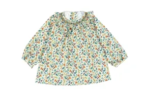 Fiore Smock Blouse - Green