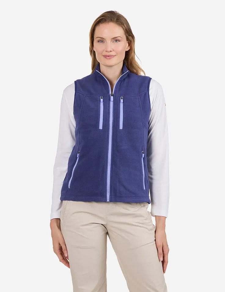 Fleece Crest Vest for Women