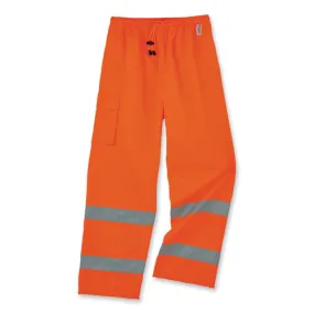 Glowear 8915 Class E Hi-vis Rain Pants, Medium, Orange, Ships In 1-3 Business Days