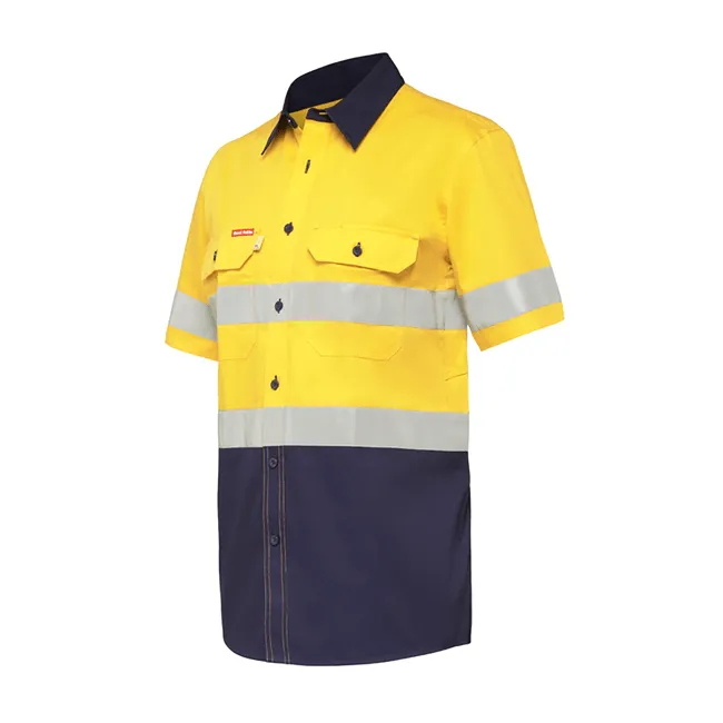 Hard Yakka Koolgear Ventilated SS Hi Vis Shirt With Tape (Y07735)