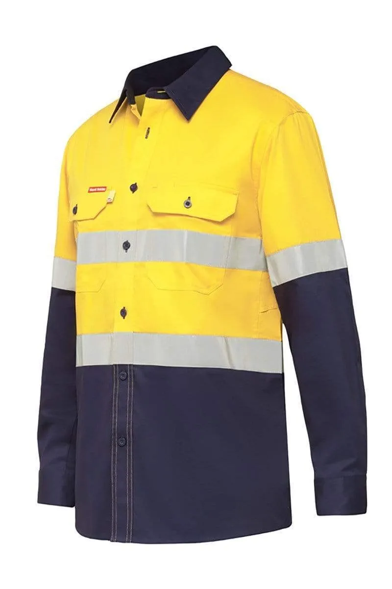 Hard Yakka Koolgear Ventilated Taped Hi Vis Shirt Y07740