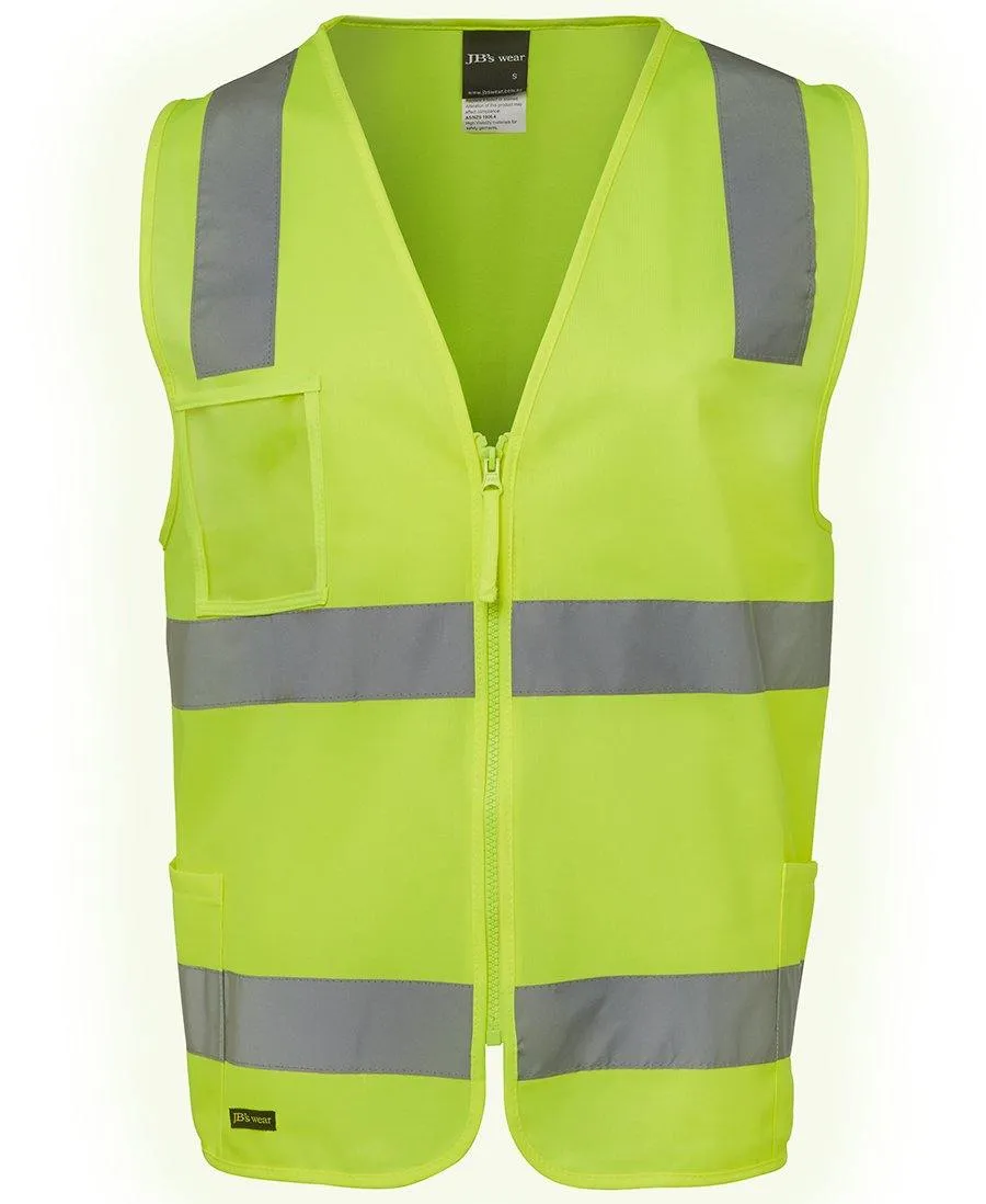 Hi Vis (D N) Zip Safety Vest