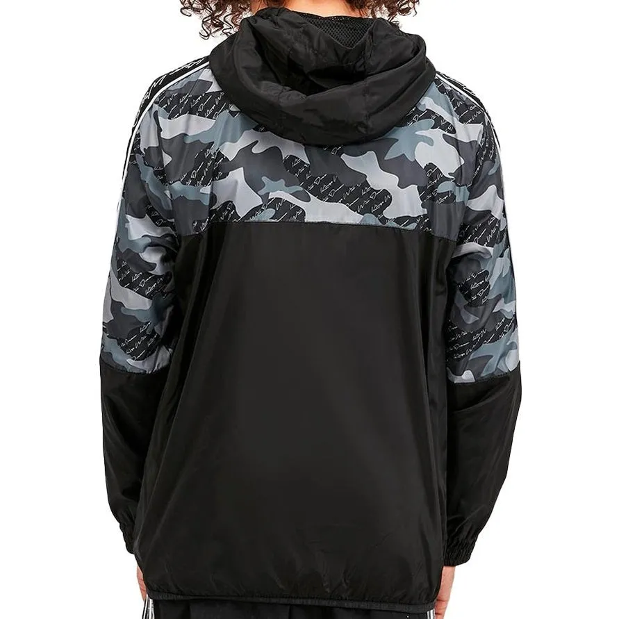 Kings Will Dream Kids Alfa Windbreaker Black Reflective Grey