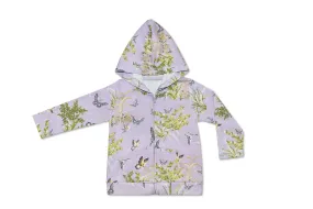 Lala Curio Hoodie - Lilac Ikebana