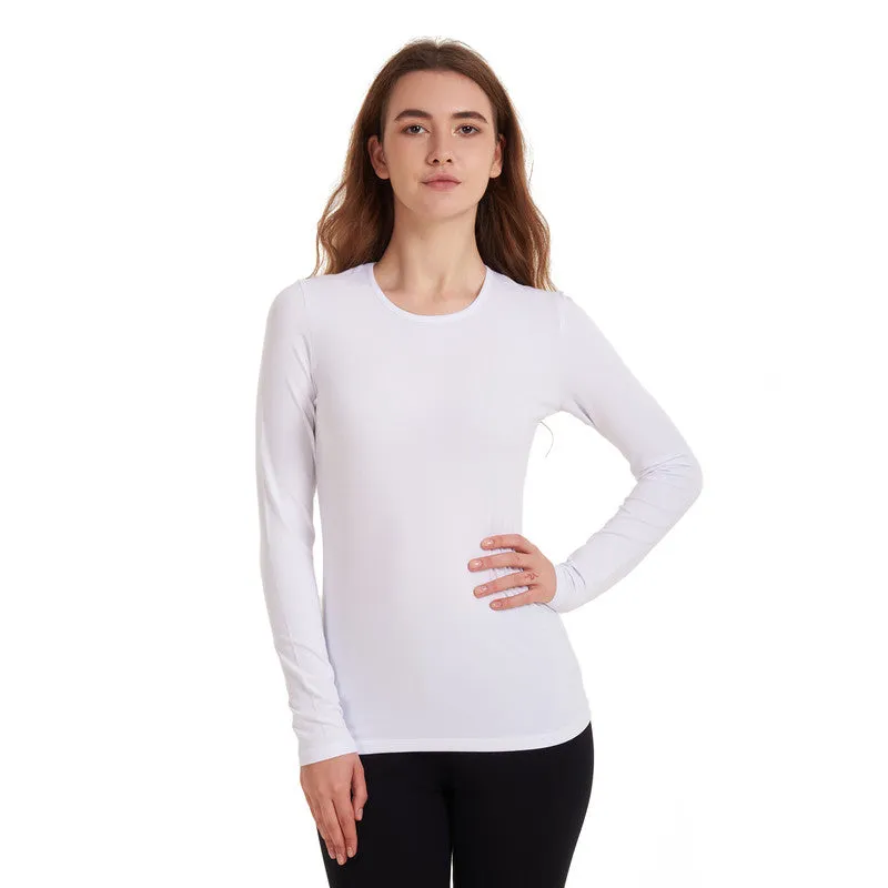 Long Sleeve Cotton Rounded Neck for Women