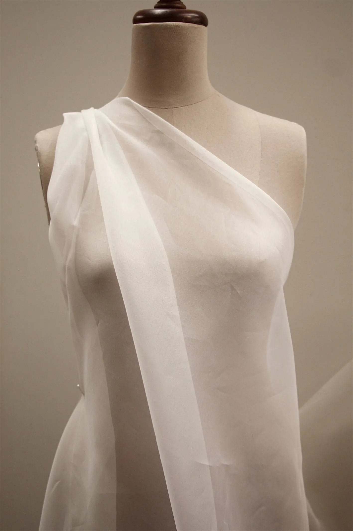 Natural Silk Organza