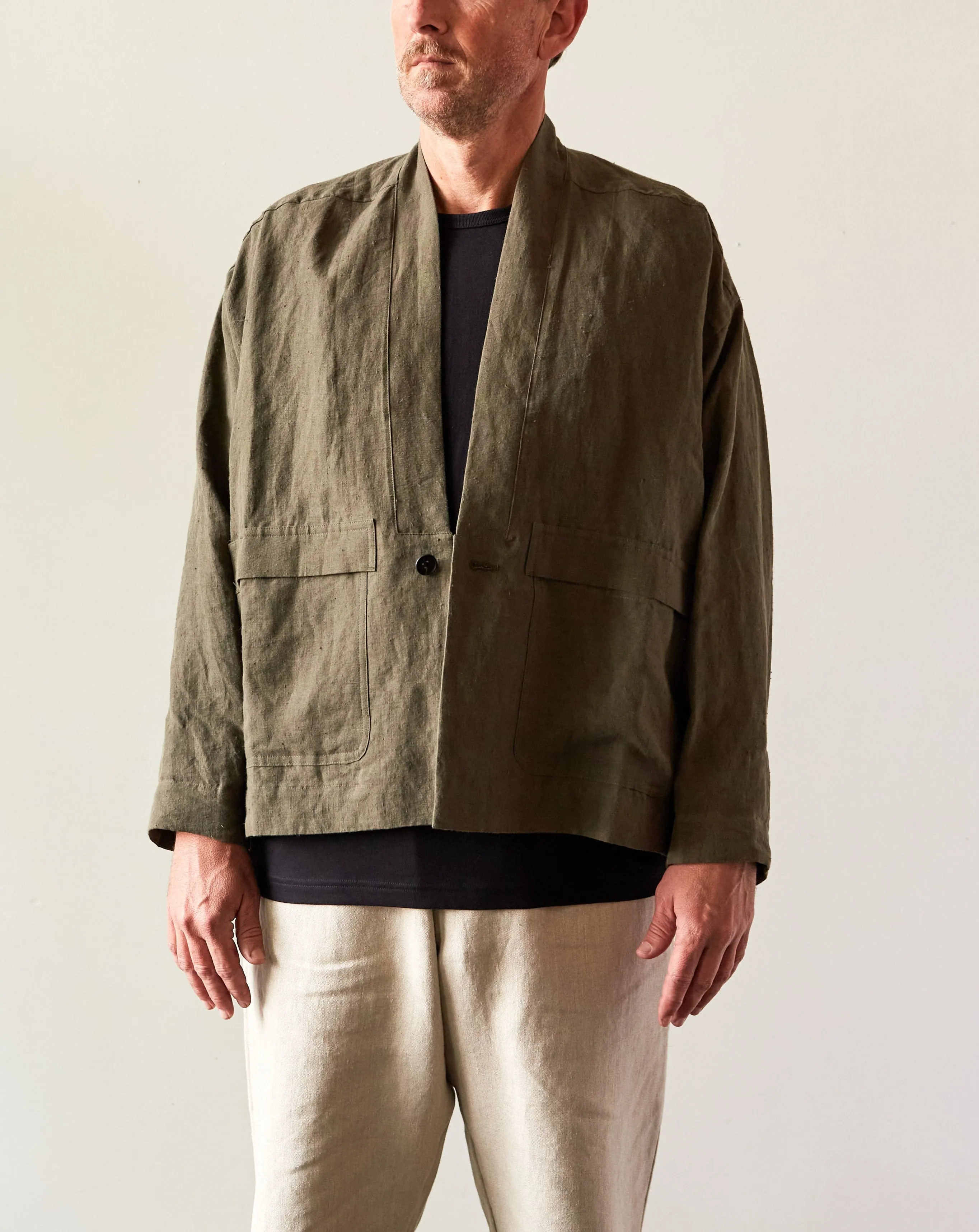 O-Project Unisex Blazer, Dark Olive