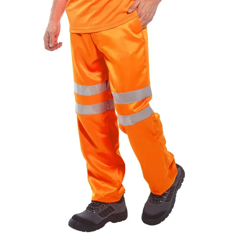 Portwest Hi-Vis Poly-cotton Trousers RIS RT45