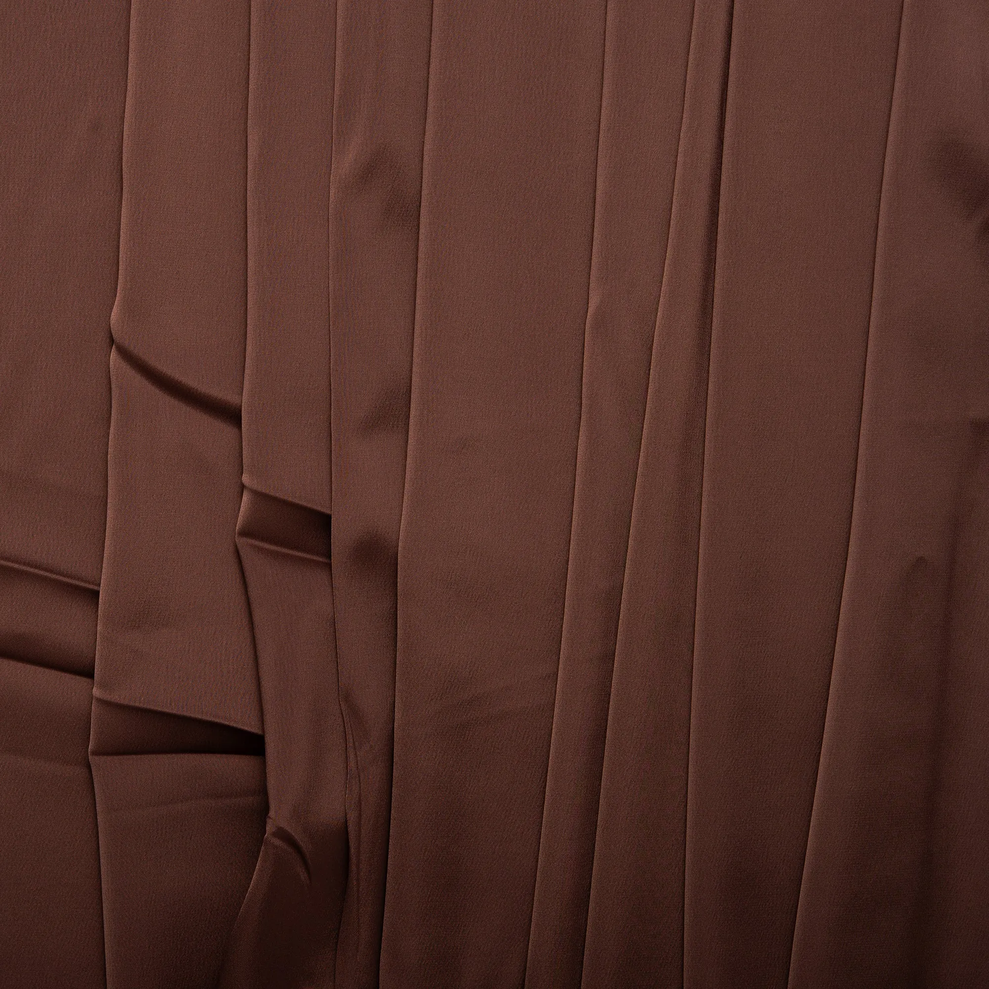 RECYCLED Stretch satin - VIENNA - Brown