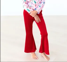 Red Velvet Bells / Bellbottom Pants