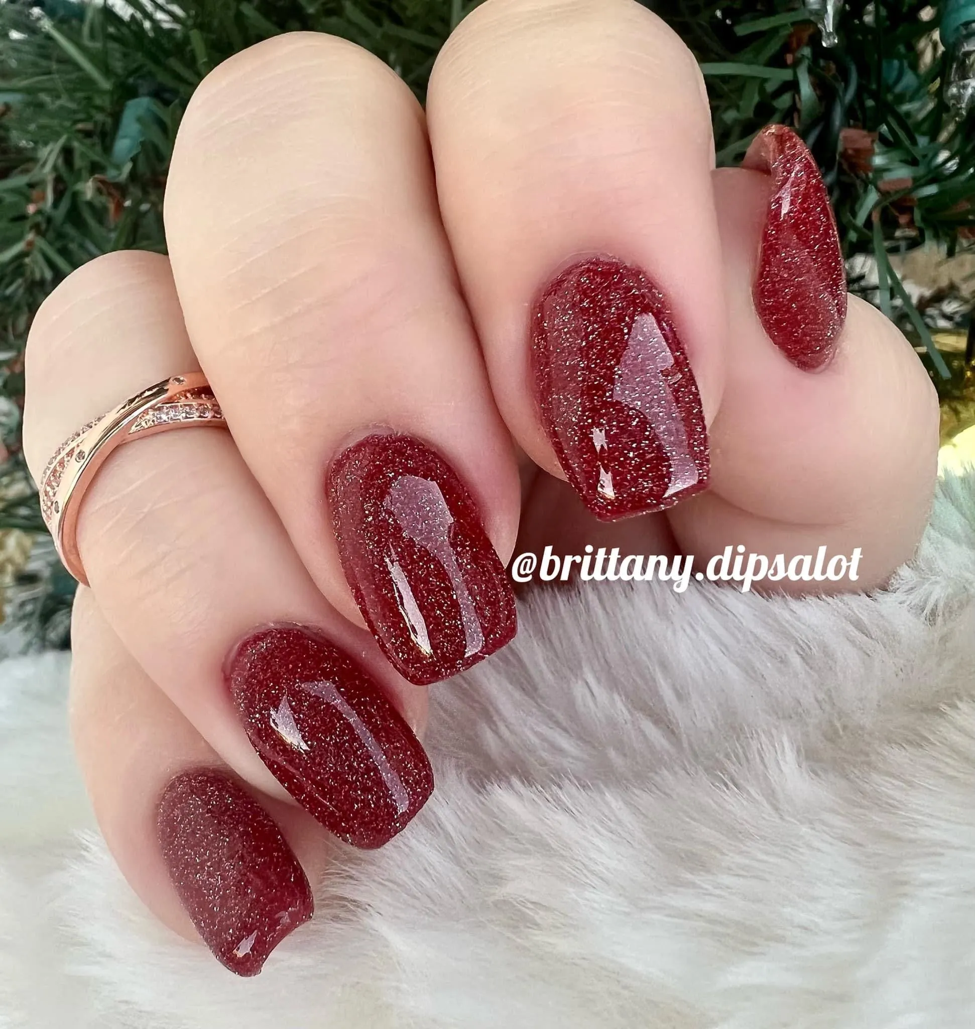 Ruby Slippers- Reflective gel polish