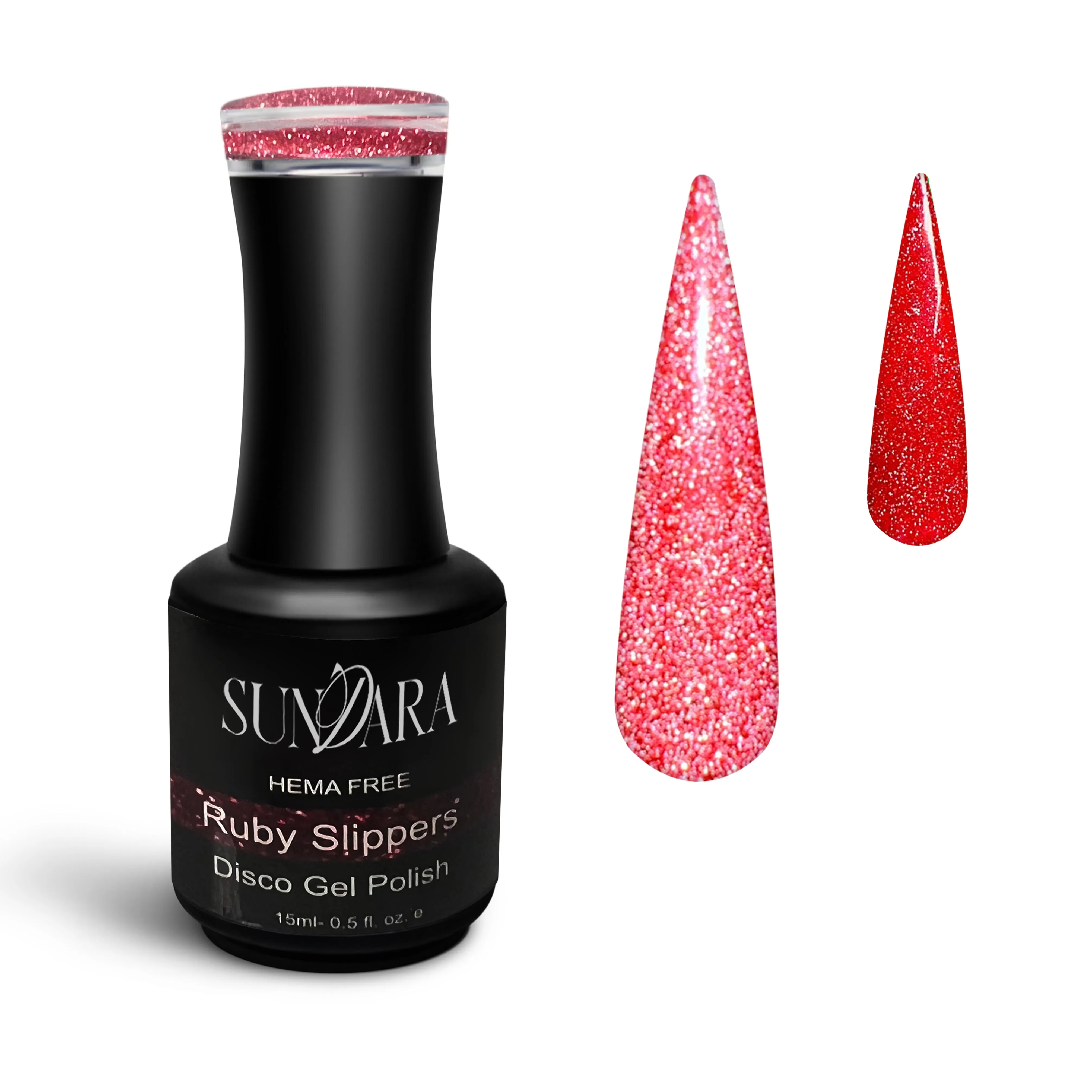 Ruby Slippers- Reflective gel polish