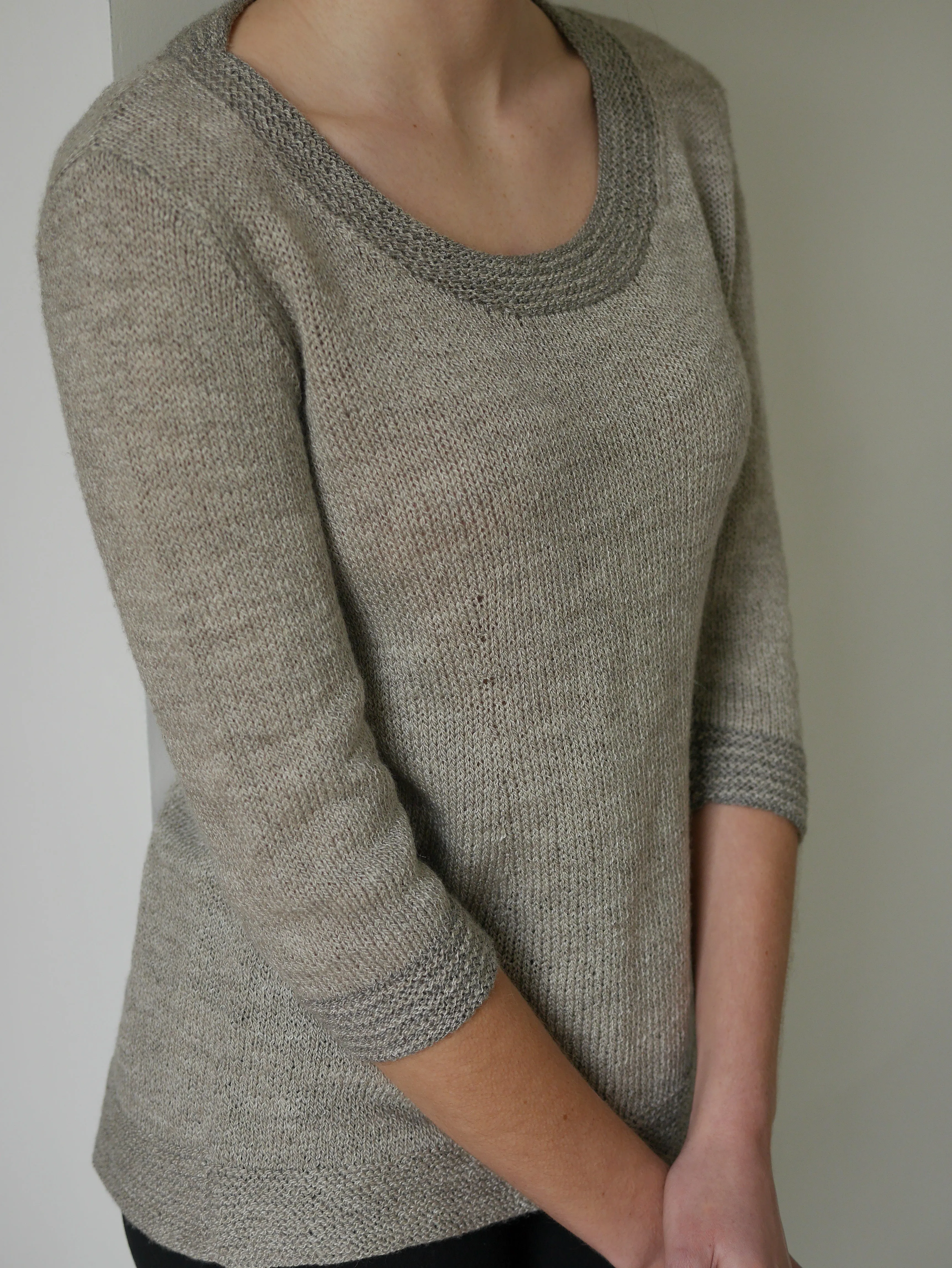 Salt & Pepper Tank Top <br/><small>knitting pattern</small>