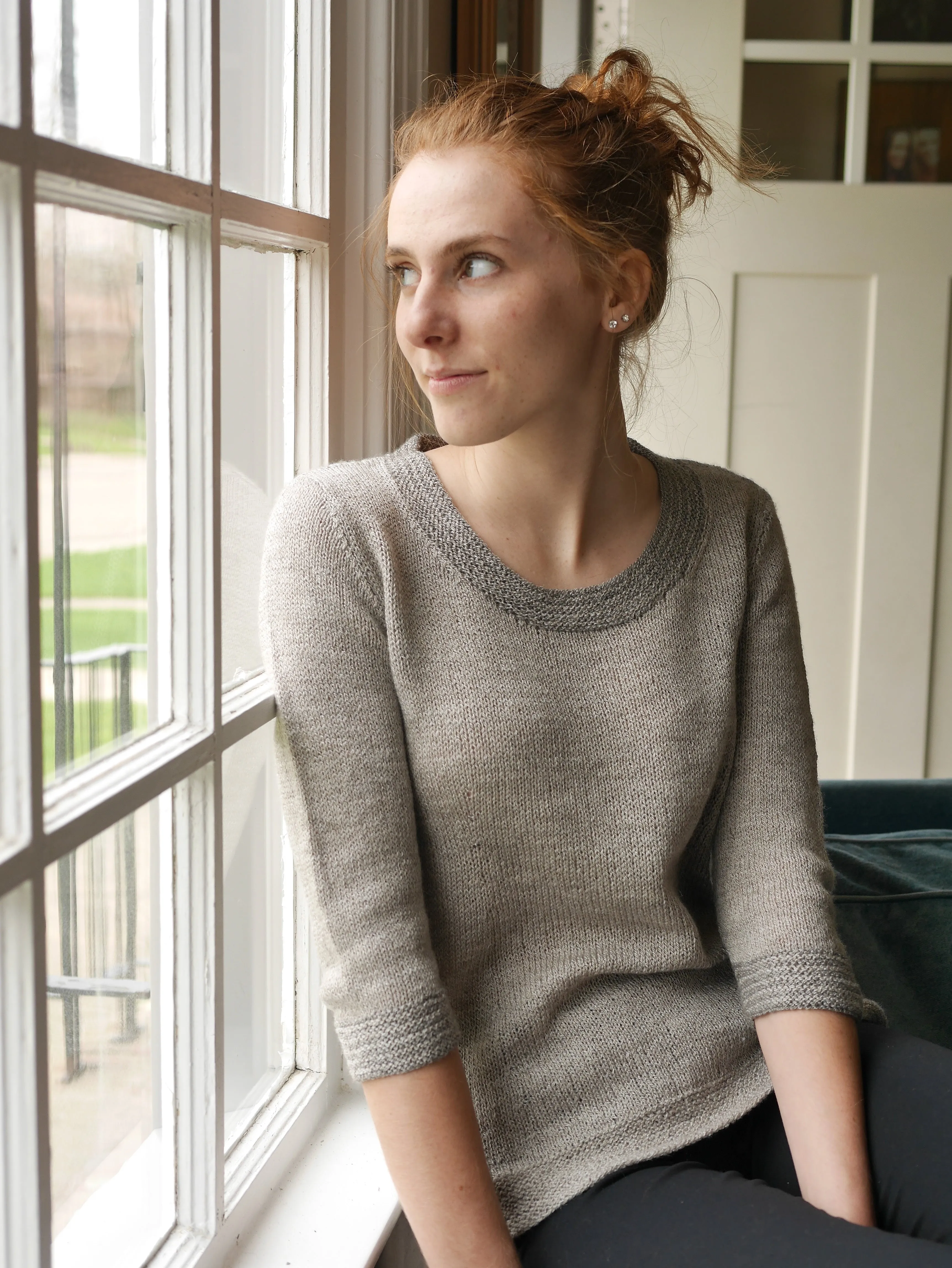 Salt & Pepper Tank Top <br/><small>knitting pattern</small>