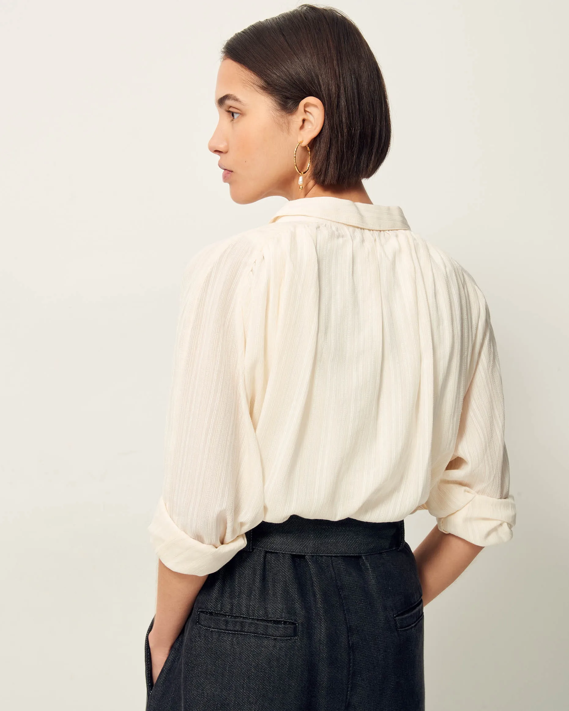 Stael Shirt in Fleur De Sel