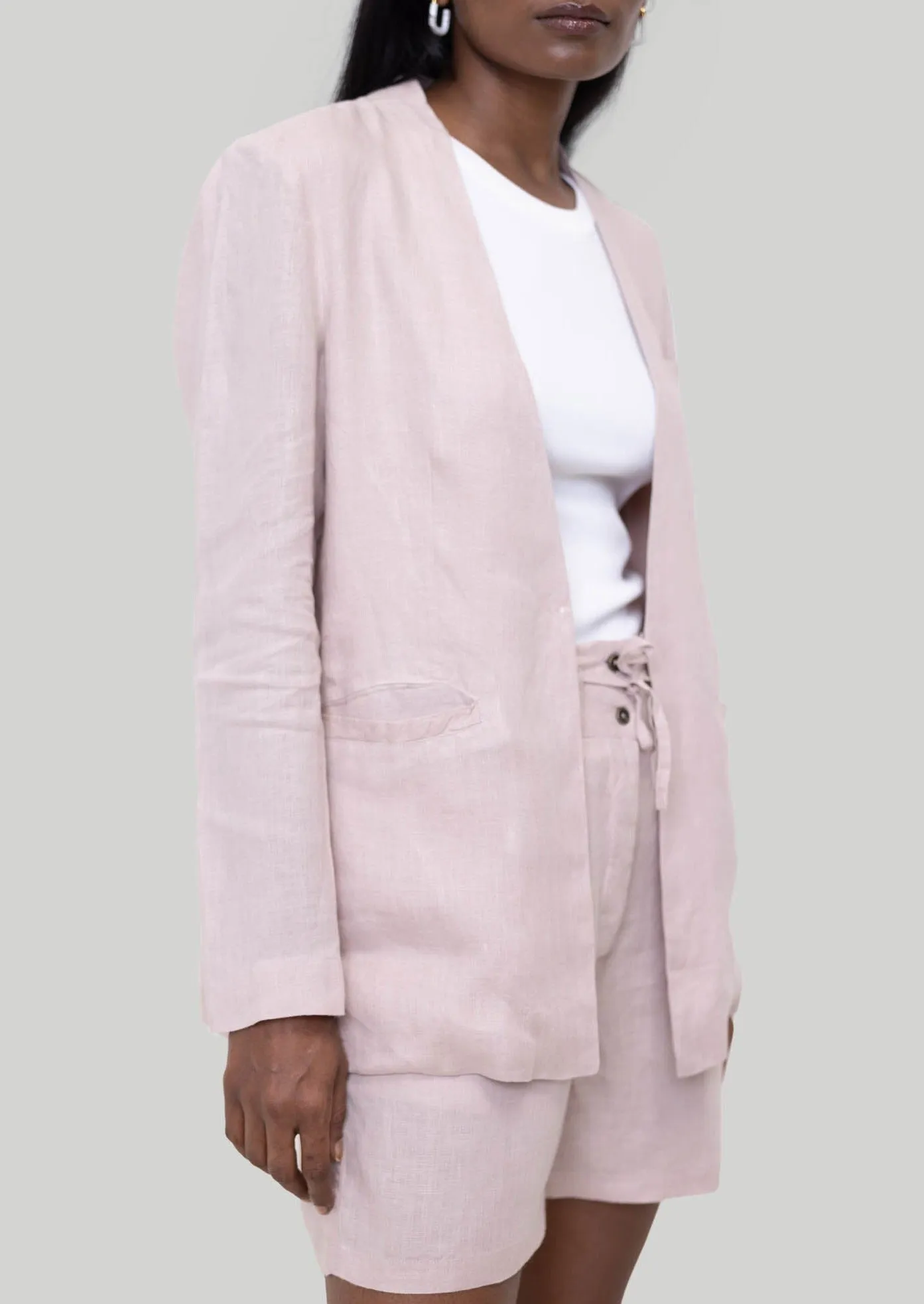 Summer Heat Blazer in Pink