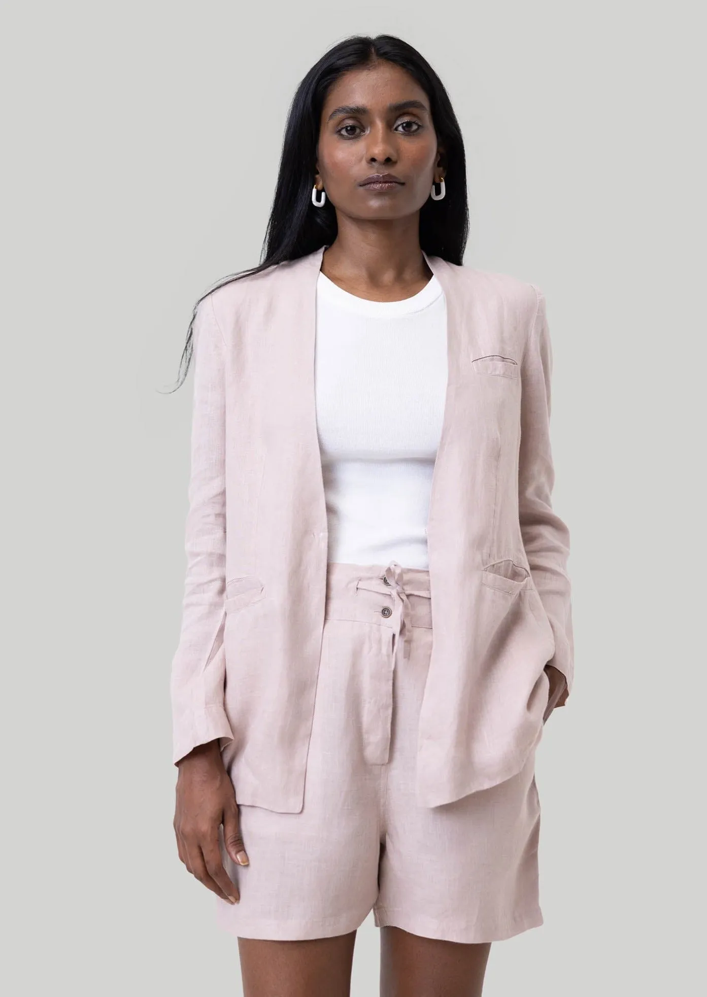 Summer Heat Blazer in Pink