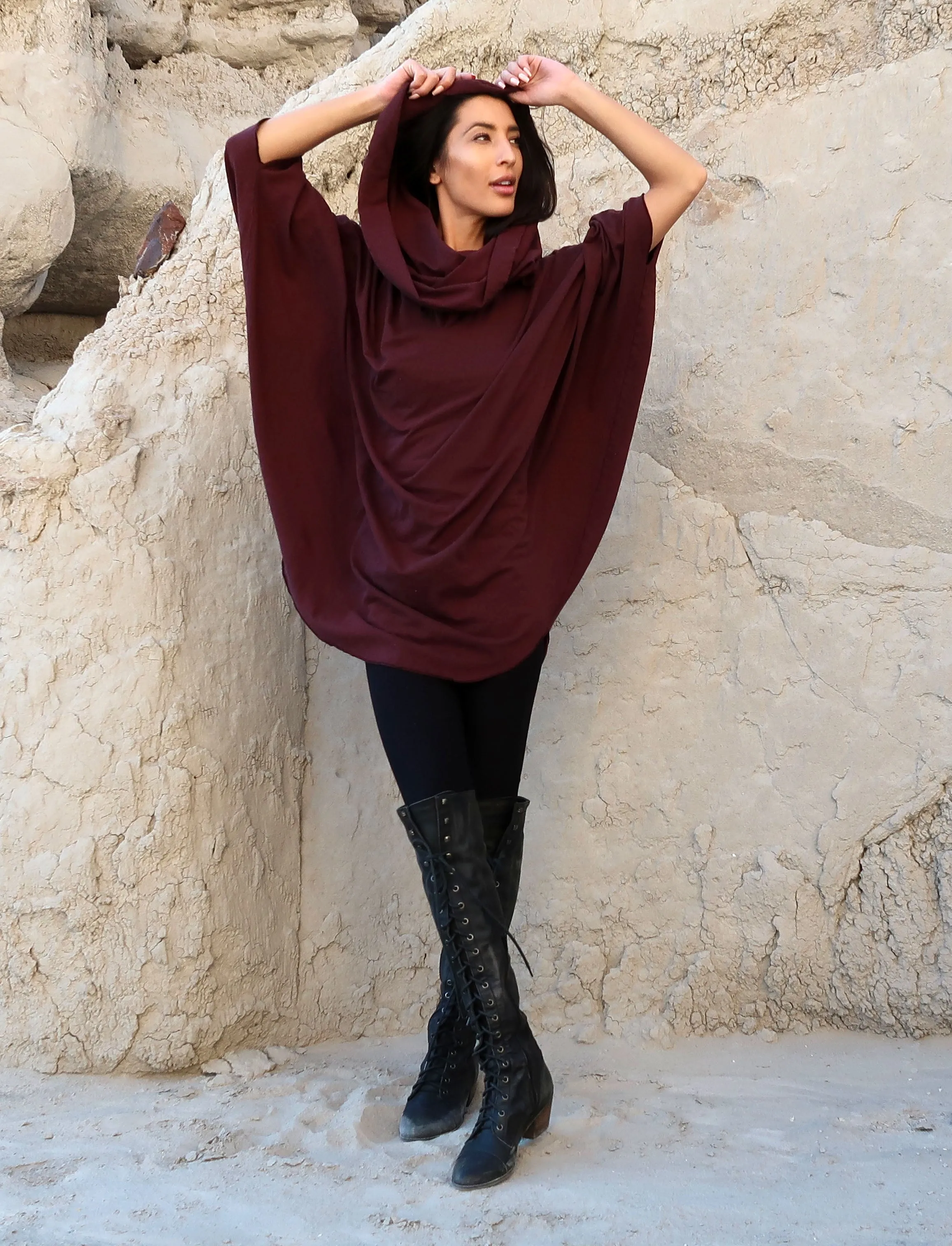 Super Cowl Aphrodite Tunic Kaftan