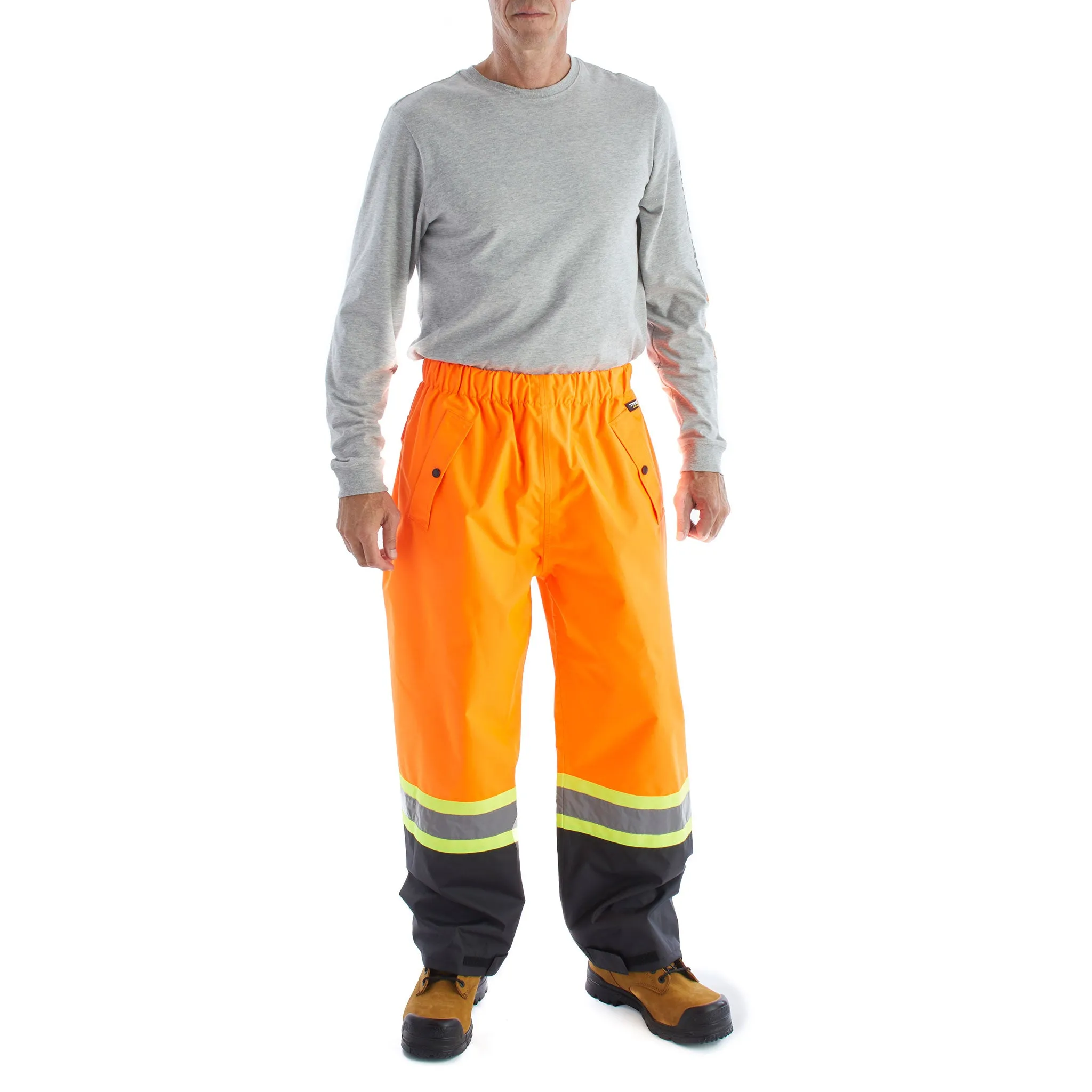 Terra Hi-Vis Rain Work Pants 116520POR - Orange