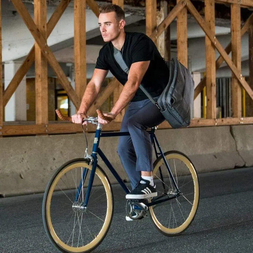 Urban Cycling Commuter Bike to Work Pants - Khaki