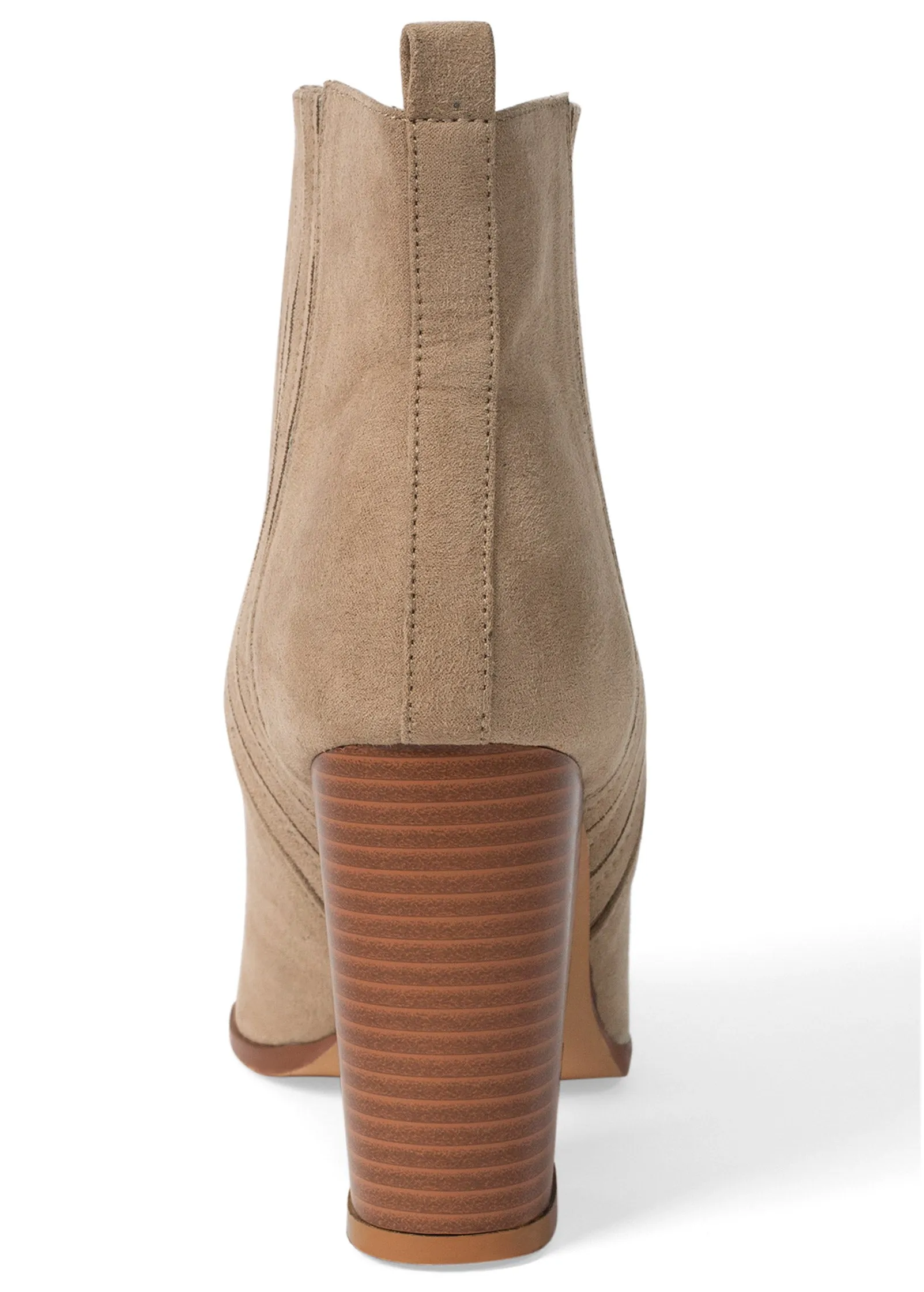 Western Booties - Natural