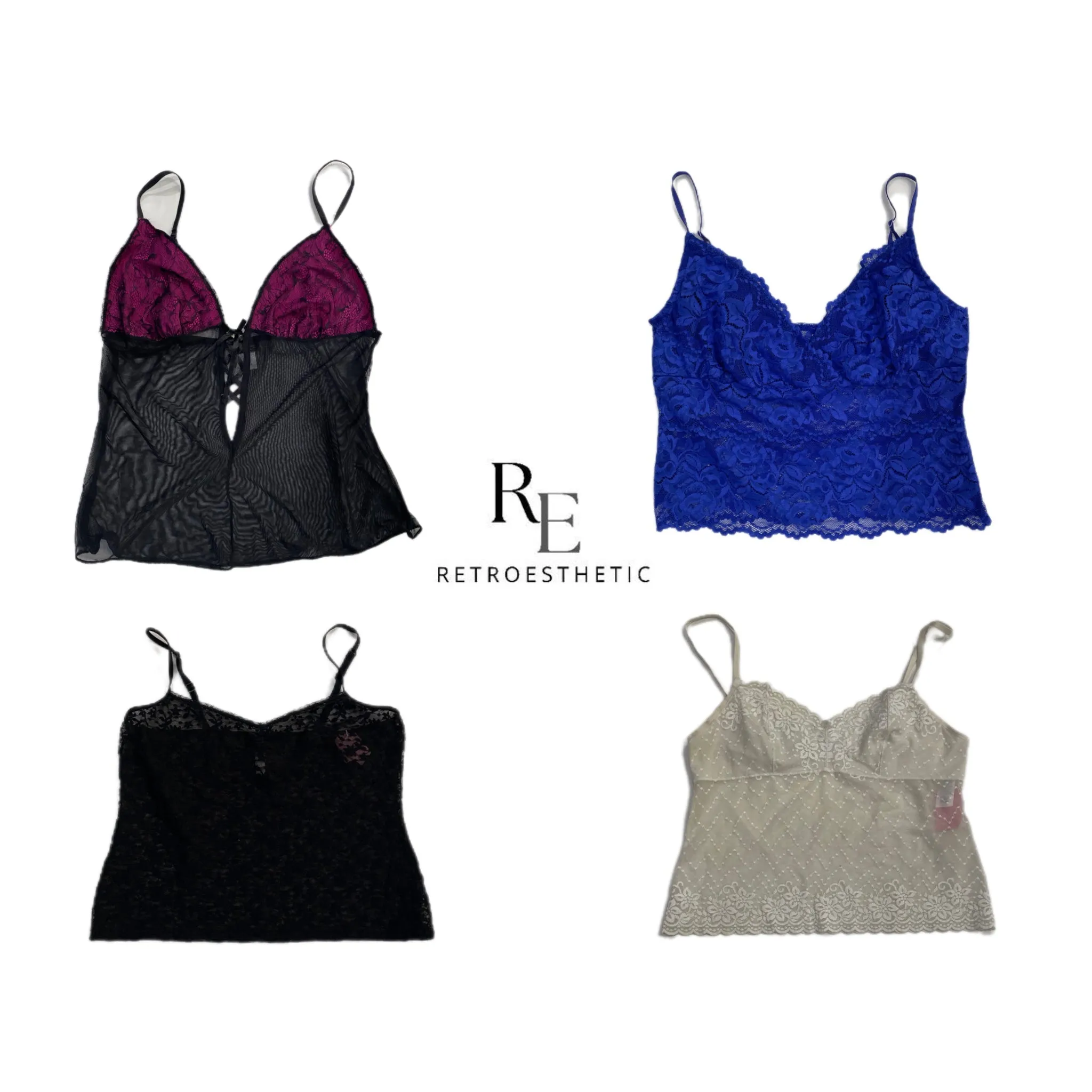 Y2K Strappy Cami Tops (SR-223)